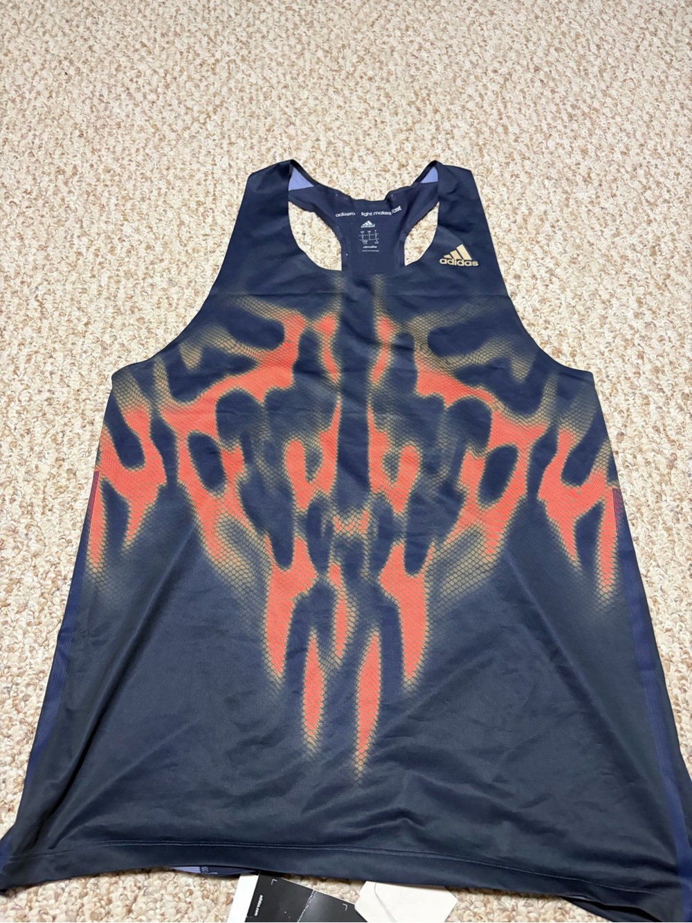 adidas singlet racing